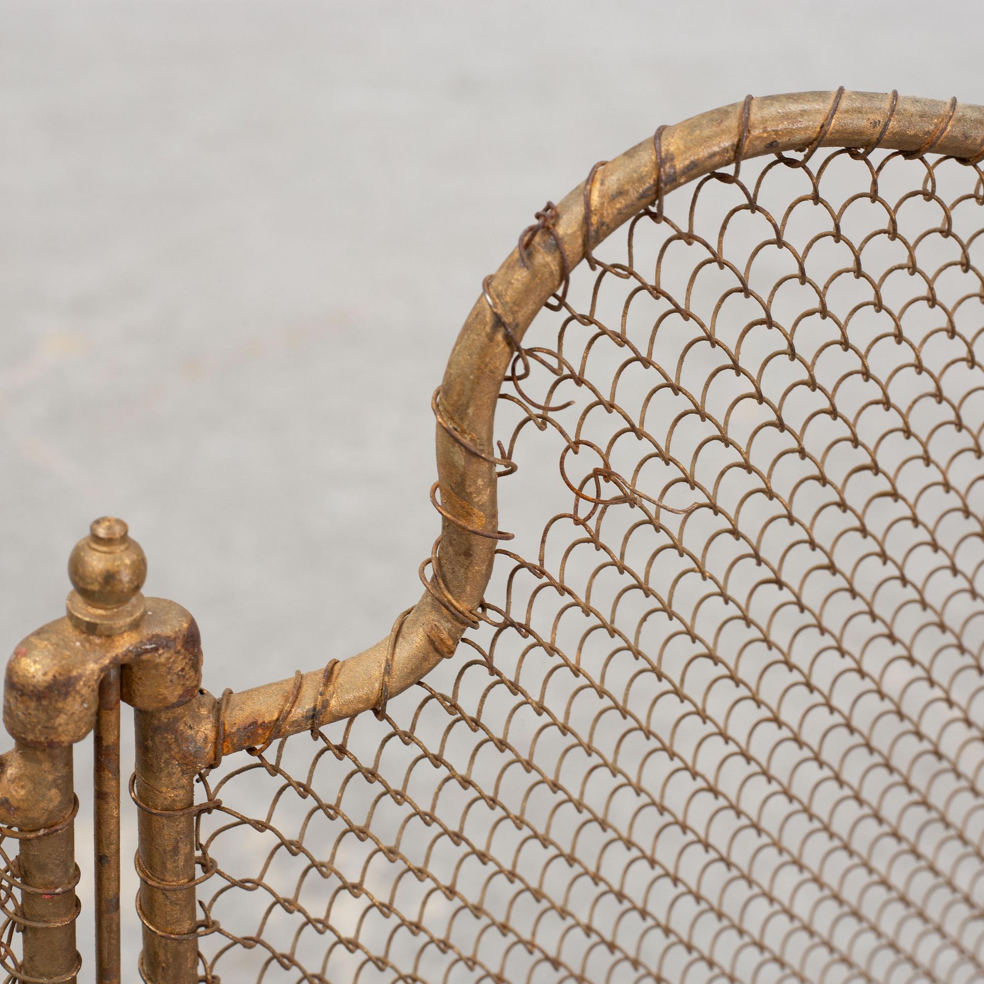 Gnistskydd/brasgaller, tidigt 1900-tal.