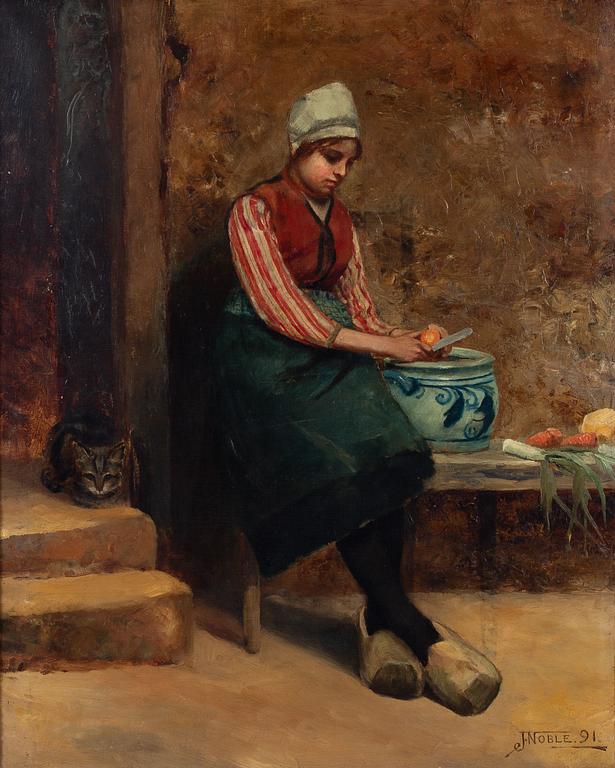 John Sargent Noble, attributed, Kitchen Duties.