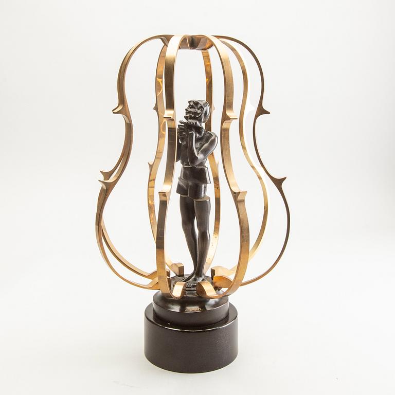 Fernandez Arman, a bronze sculpture signed and numbered 7/100.