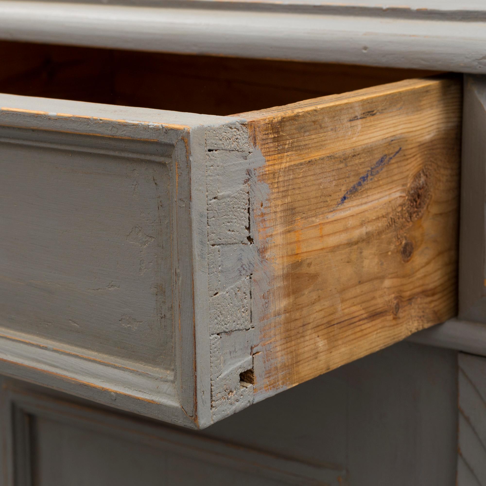A second half of the 19th century cupboard.