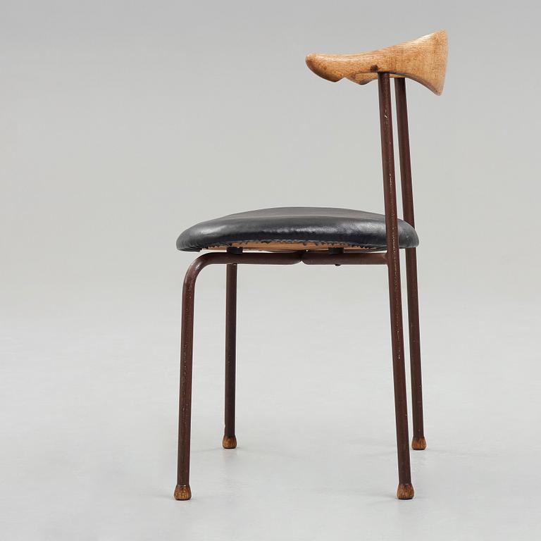 HANS J WEGNER, stol, prototyp av modell "H55", Fritz Hansen, Danmark 1955.