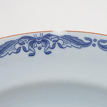 Servis, porslin, 103 delar, "ostindia, samt 8 delar "Ostindia floris", Rörstrand, varierande åldrar.