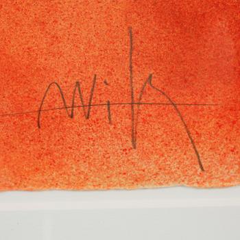 WIFREDO LAM, färglitografi, signerad och numrerad XI/L.
