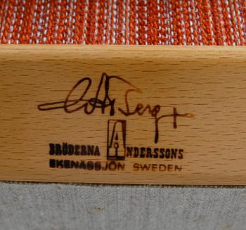 FÅTÖLJER, 3 st, 1900-talts andra hälft.