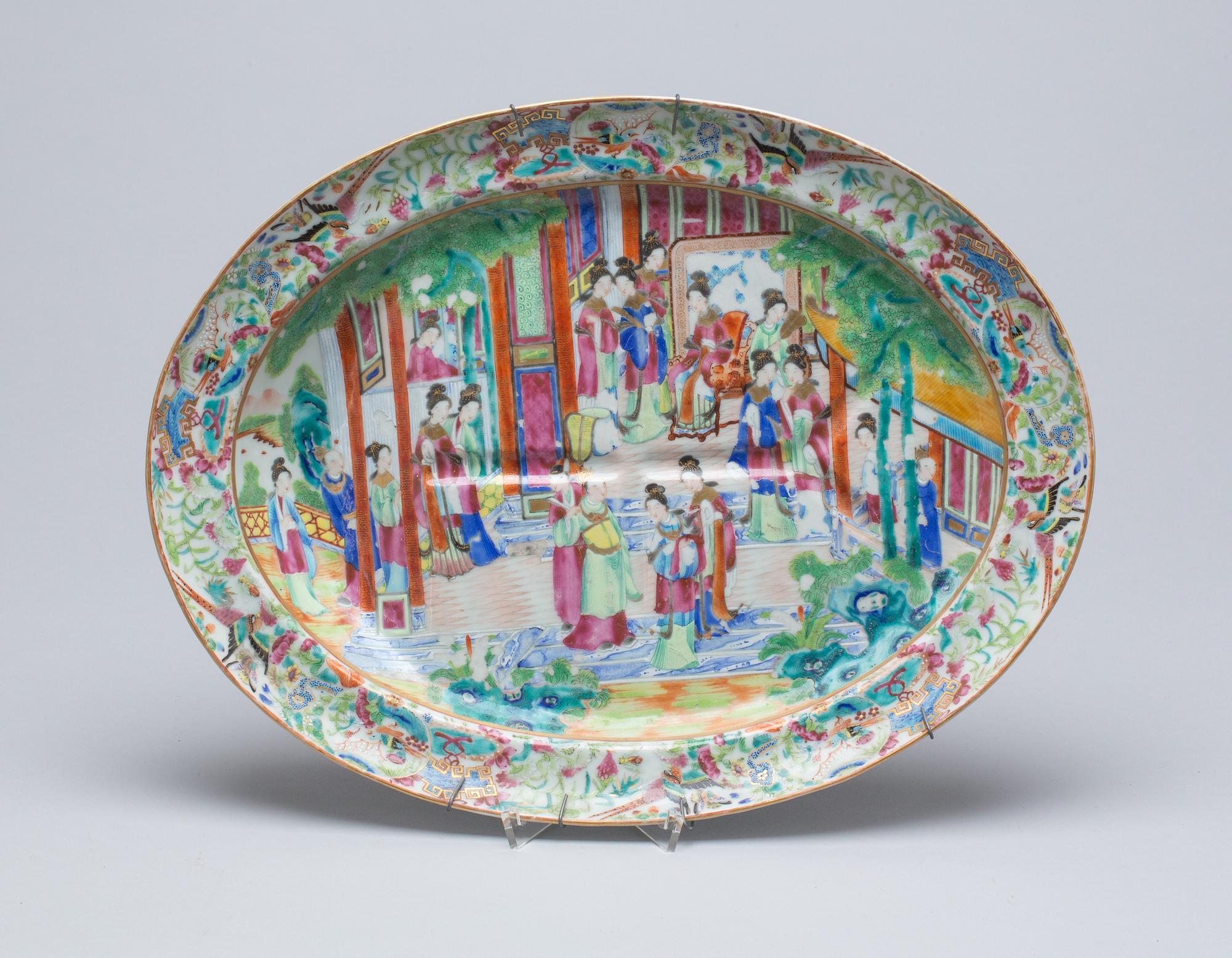TALLRIKAR, 7 stycken Kina, 1700-1800-tal.