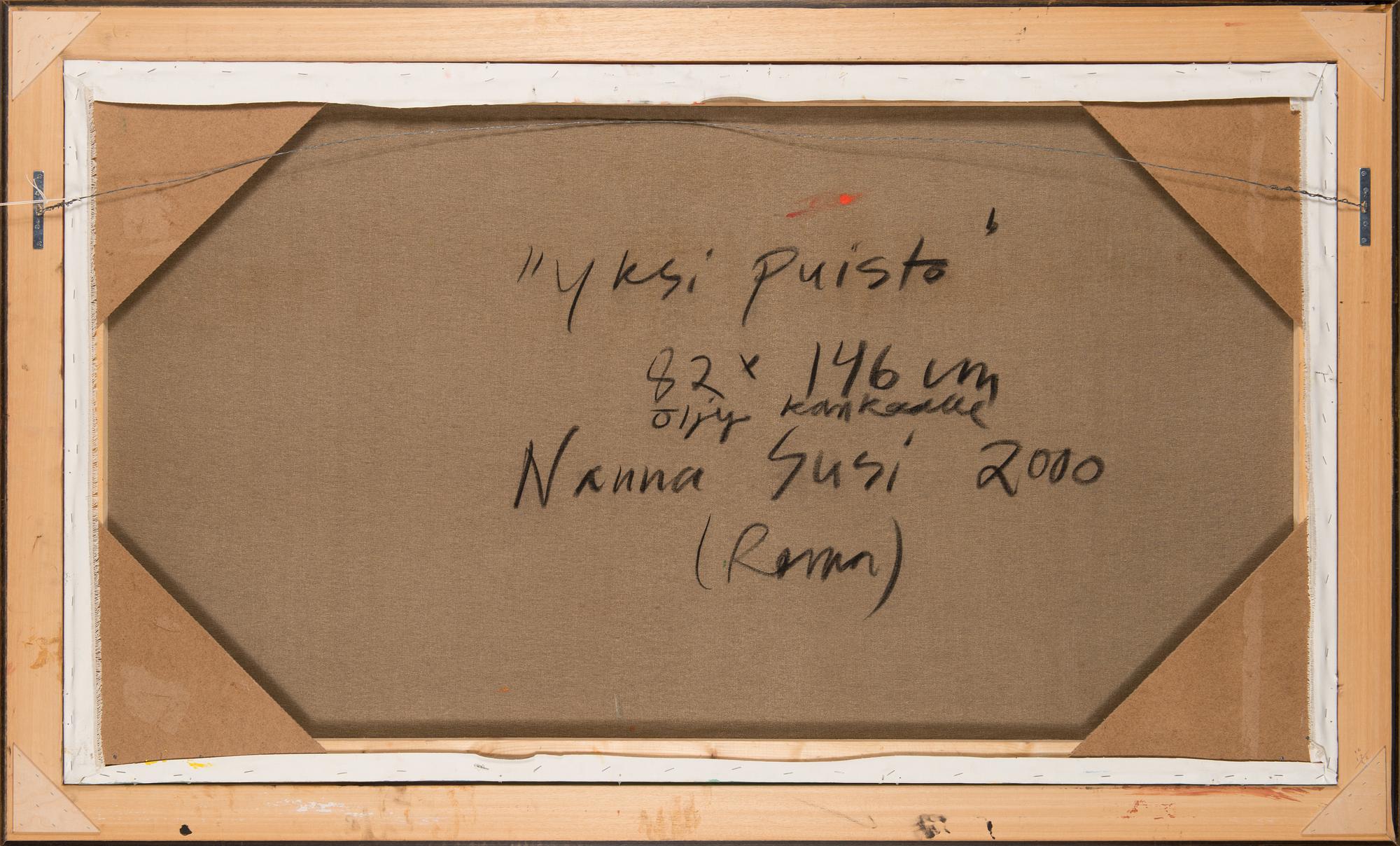 Nanna Susi, "Yksi puisto".