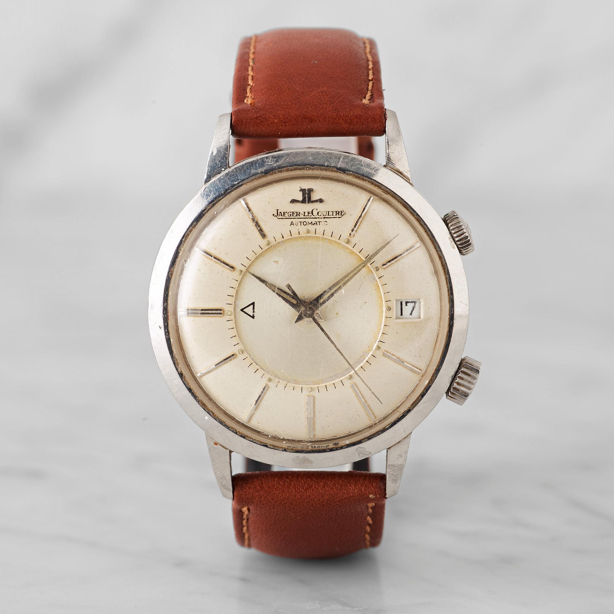 JAEGER-LeCOULTRE, Memovox, wristwatch, 37 mm,