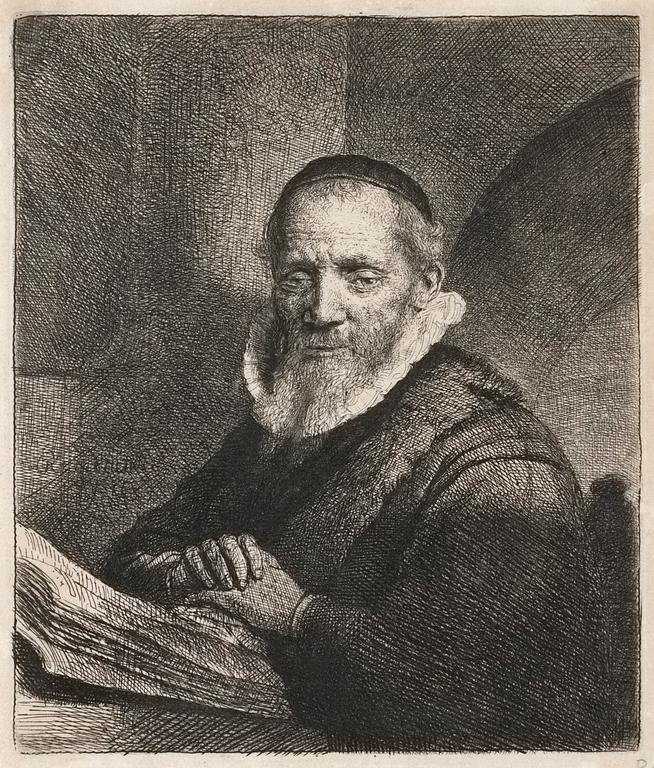 Rembrandt Harmensz van Rijn, "Jan Cornelis Sylvius, Preacher".