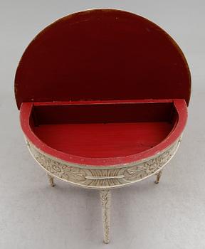 VÄGGBORD, troligen Norge, 1800-talets andra hälft.