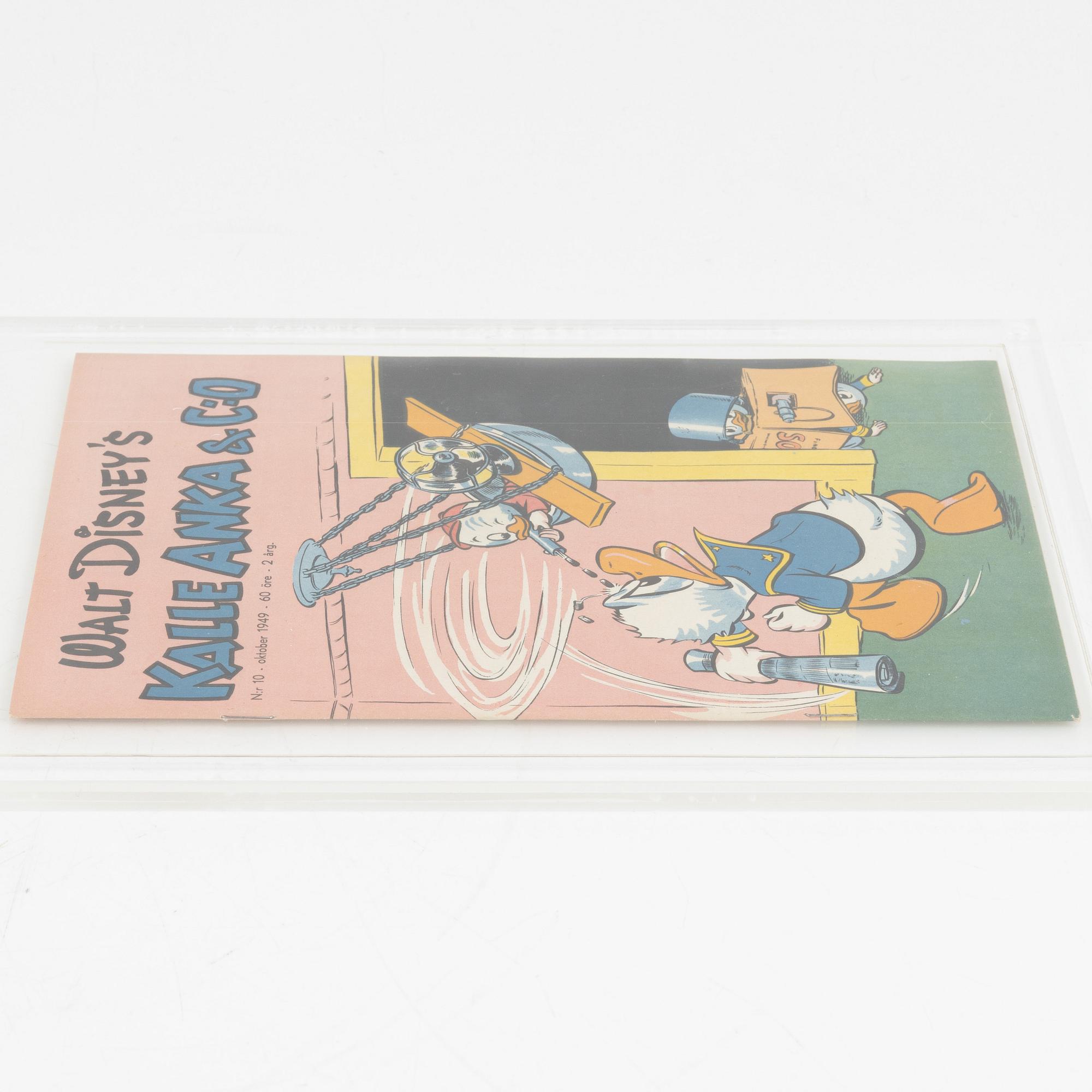 Serietidning, "Kalle Anka & Co" Nr 10, 1949.