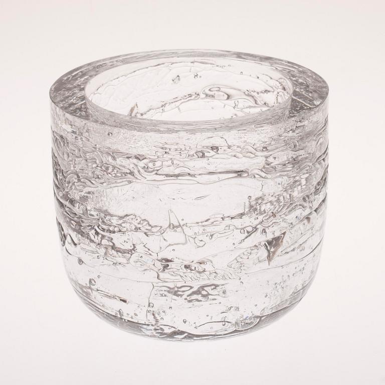 VAS, glas, "Arkipelago", signerad Timo Sarpaneva -3144, Iittala.