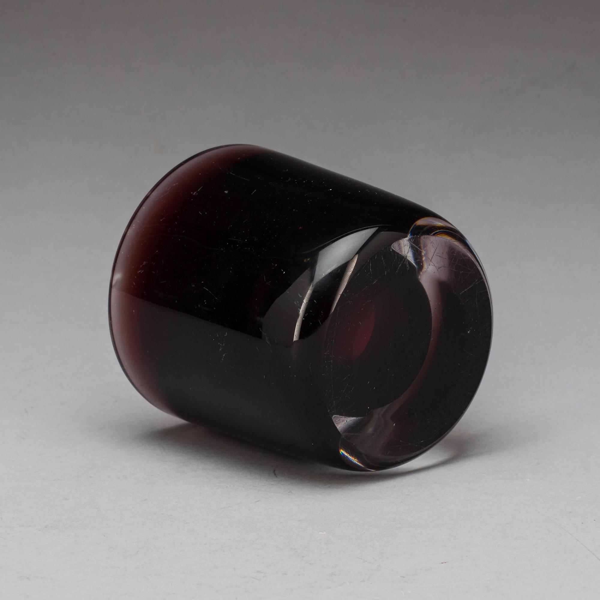 VAS, glas, Sven Palmqvist. Signerad Expo pu 185-60.