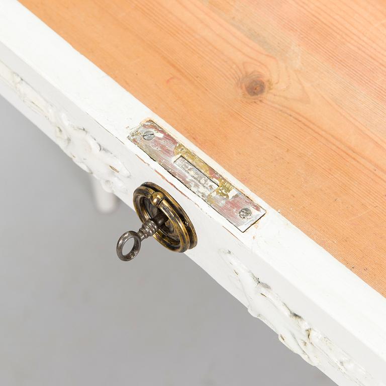 A late Gustavian style console table, first half of the 20th century.