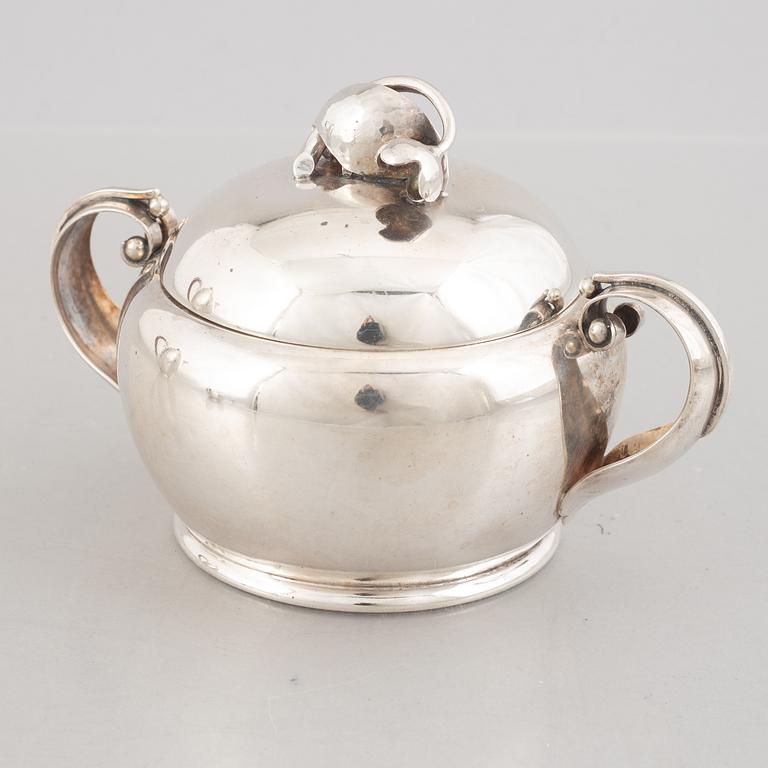 Nordisk Silverkonst, kaffeservis, 3 delar, sterlingsilver, Helsingborg 1948.