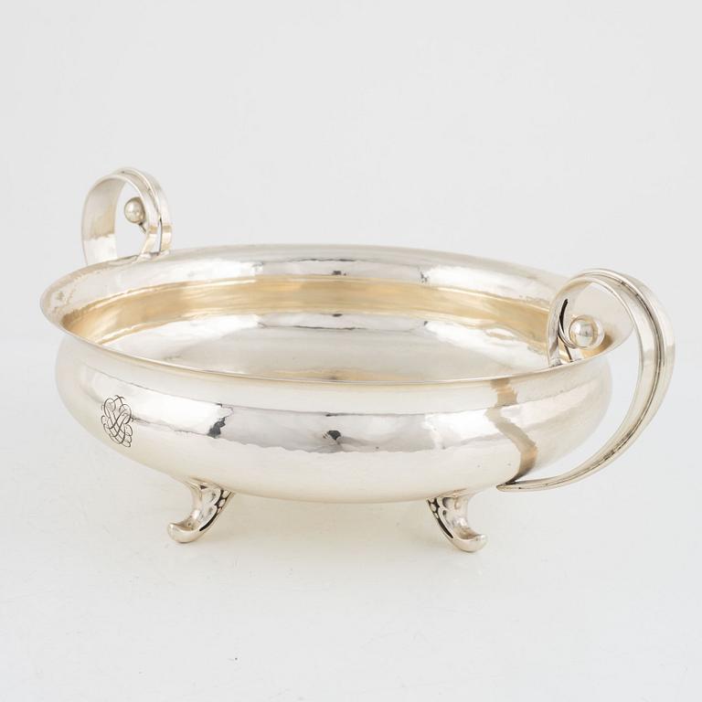 A Swedish silver bowl, mark of K. Anderson, Stockholm 1940.