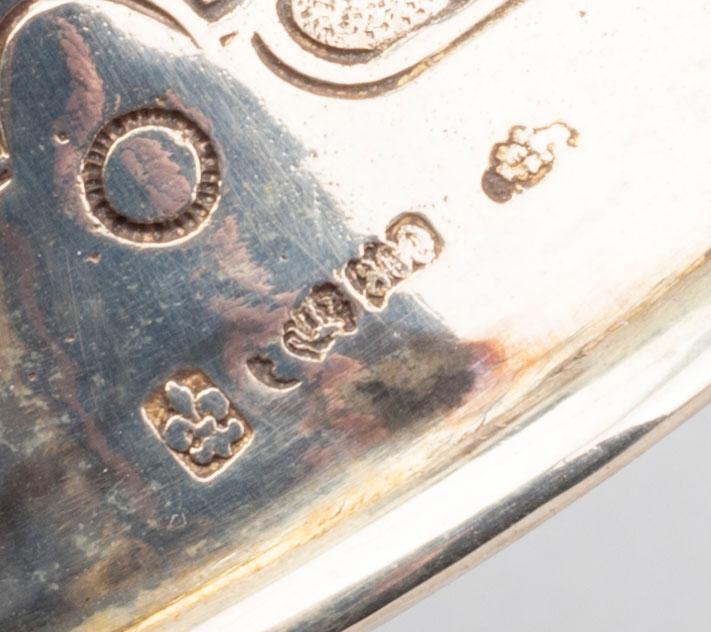 A German ca 1900 silver goblet, weight ca 237 gr.