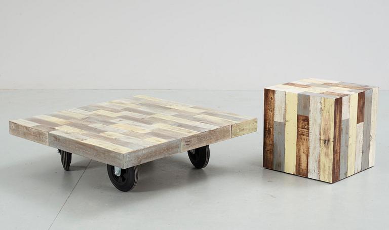 SOFFBORD samt PALL/BORD, 2000-tal.