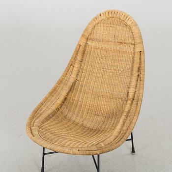 KERSTIN HÖRLIN-HOLMQUIST, fåtölj, "Stora Kraal", Nordiska Kompaniets Verkstäder, 1950-tal.