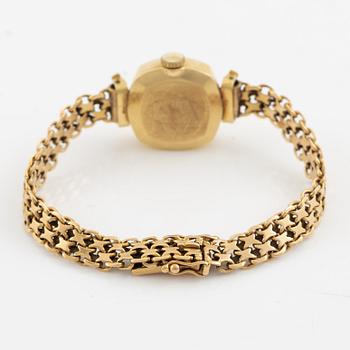 Tissot, wristwatch, 18K gold, 17 mm.