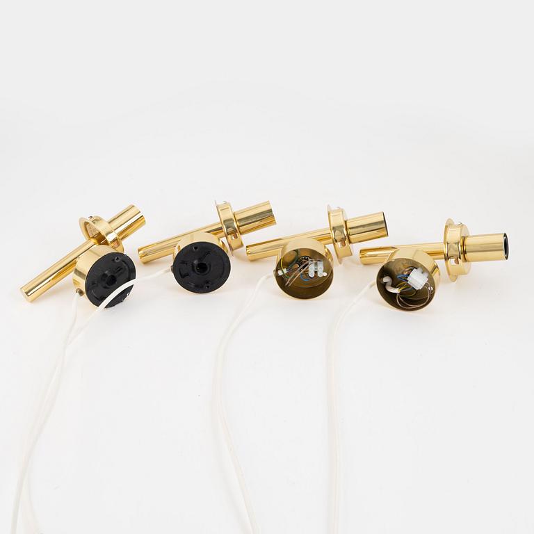 Hans-Agne Jakobsson, four wall lights, Markaryd, 1960's.