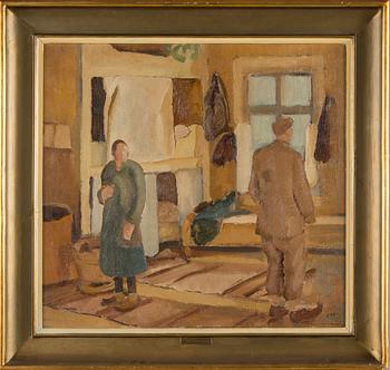 Eero Nelimarkka, In the Cottage.