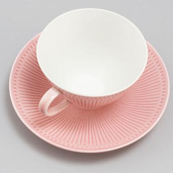 A twentyfive piece 'Rosmarin' tea service by Herta Bengtsson, Rörstrand.