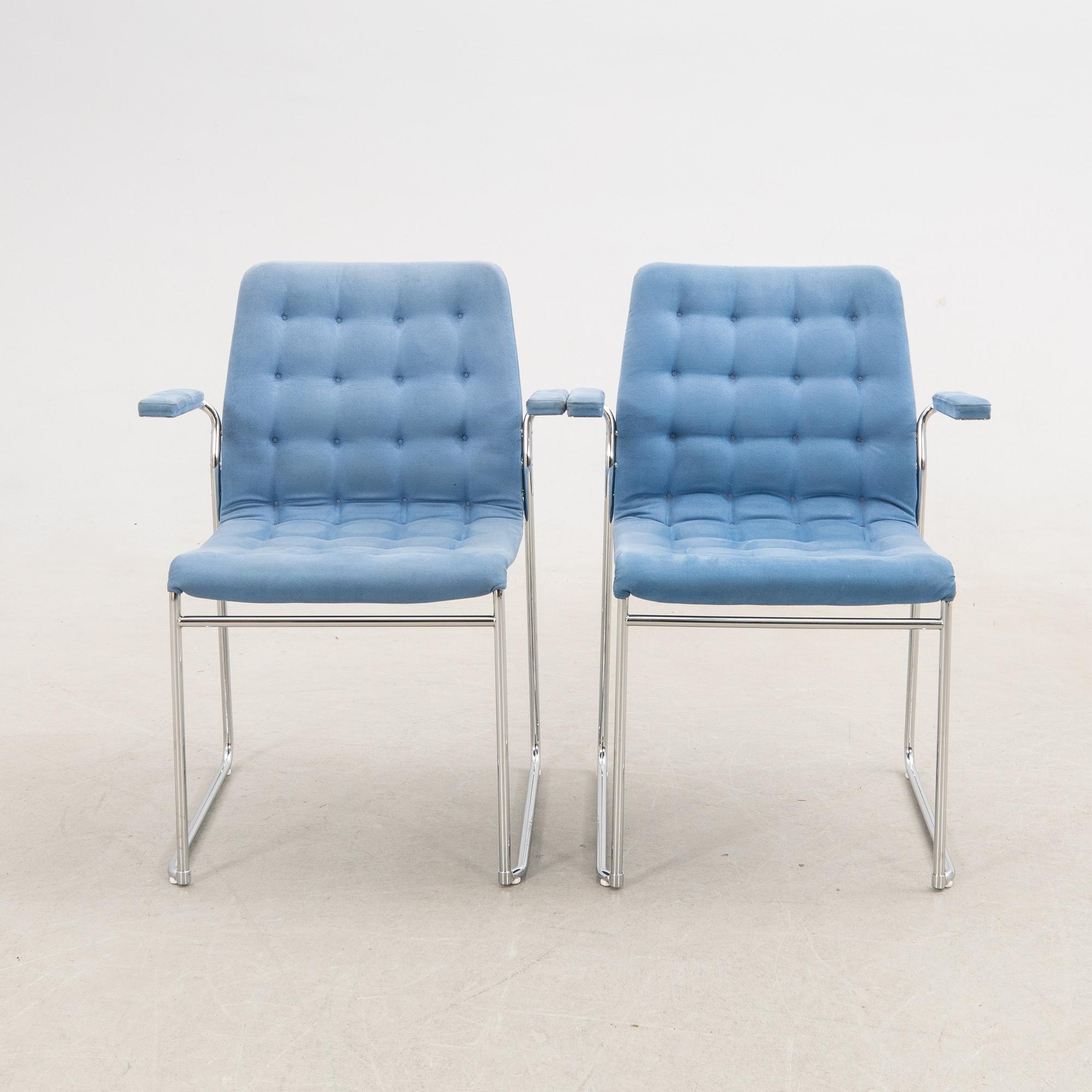 Bruno Mathsson, karmstolar, 8 st, "Mio Mi 408", 2003.