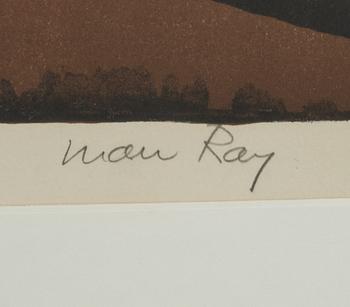 MAN RAY, färglitografi, numrerad EA XX/XX.