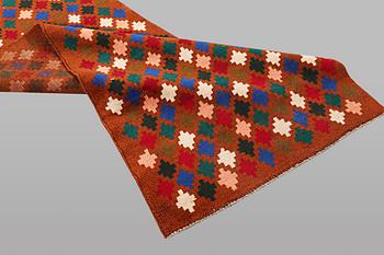 A runner carpet, Afghan, ca 289 x 87 cm.