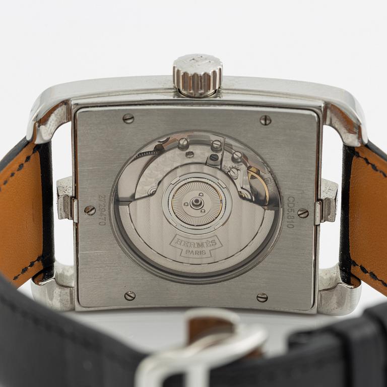 Hermès, Cape Cod, armbandsur, 36,5 mm.