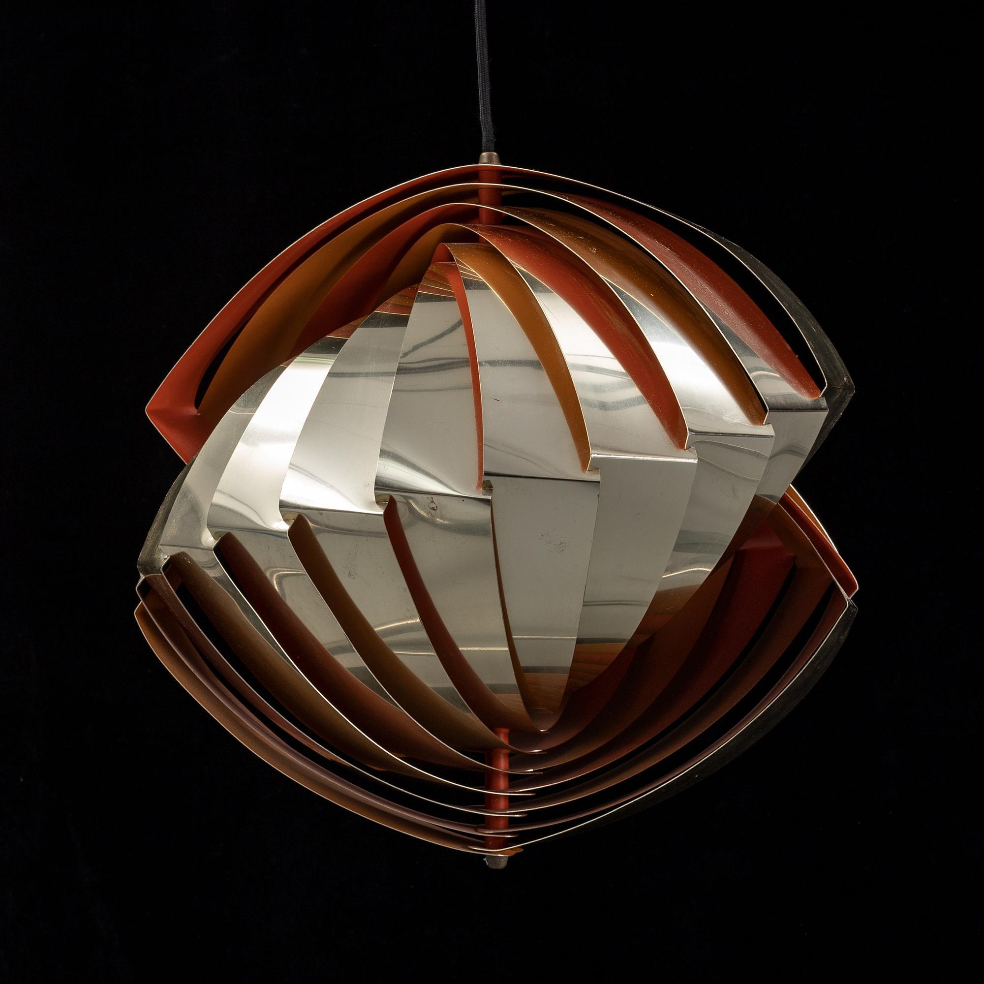 A Konkylie ceiling light by Louis Weisdorf. Bukowskis
