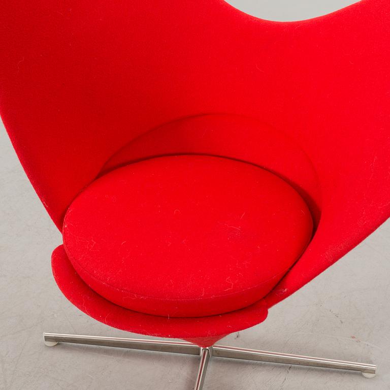 VERNER PANTON, "Heartshaped Cone chair", Vitra.