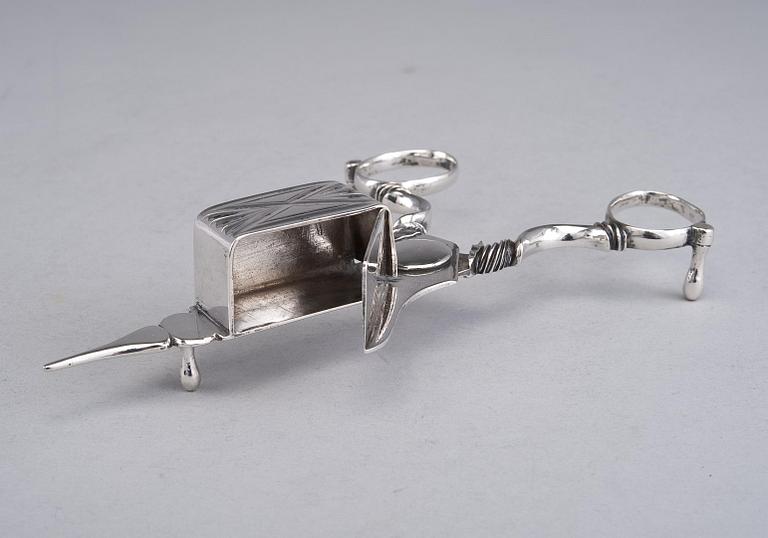 VEKSAX, silver, Johan Grönvall, Stockholm 1816. Vikt 72 g.