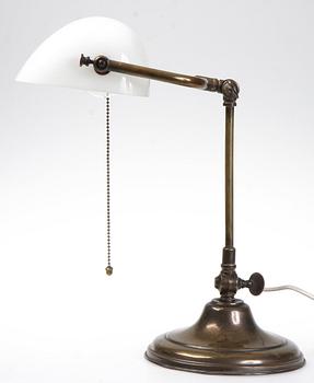 SKRIVBORDSLAMPA, 1800/1900-tal.