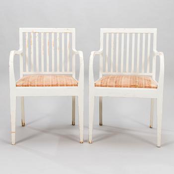 ELIEL SAARINEN, MÖBLEMANG, 4 delar.