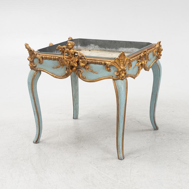 A rococo style flower stand, first half of the 20th Century.