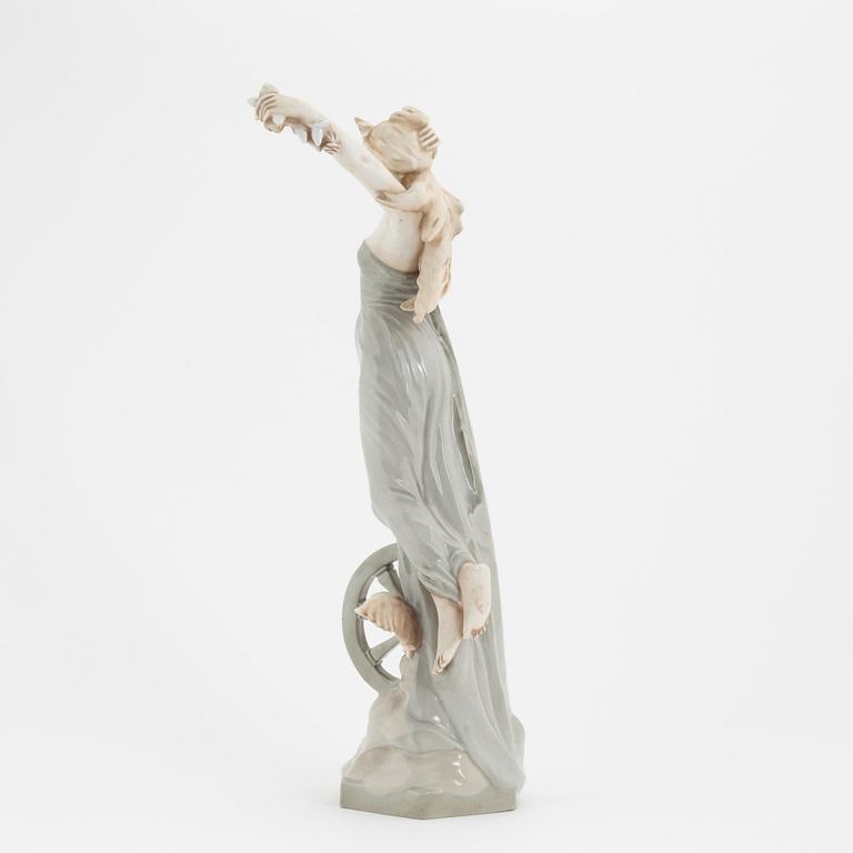 Theodore Schoop Bernard Bloch, a ceramic Art Nouveau figurine, early 20th Century.