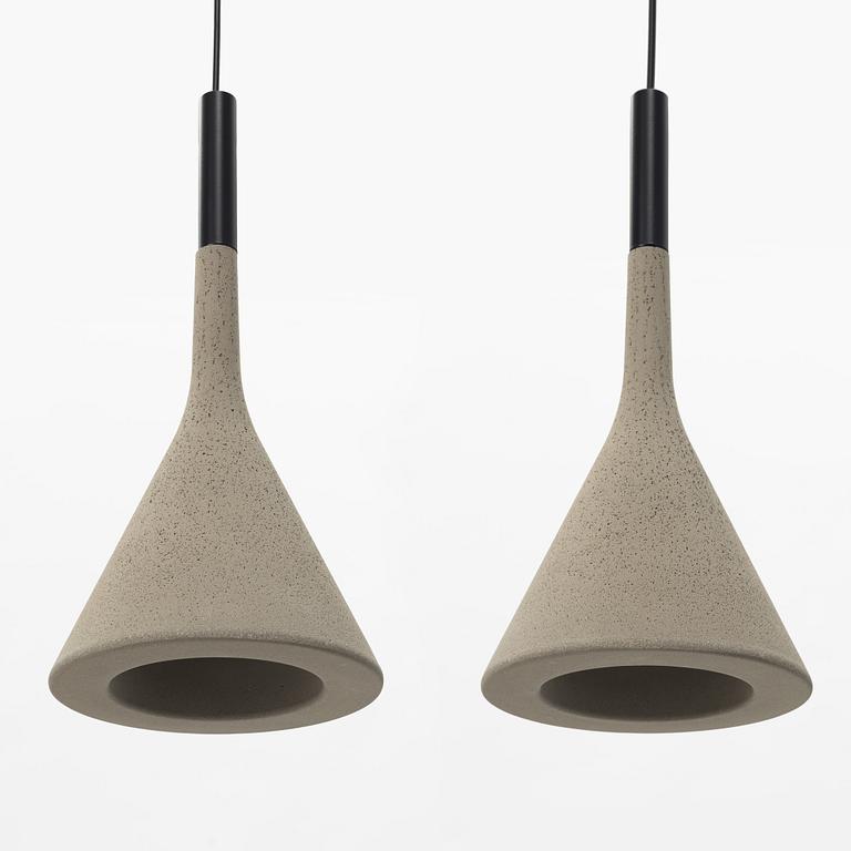 Taklampor, ett par, "Aplomb", Foscarini.