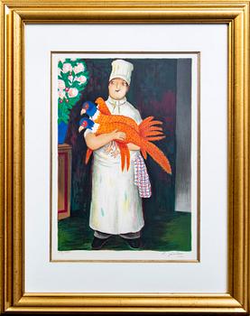 Lennart Jirlow, lithograph in colours signed and numbered 57/285.