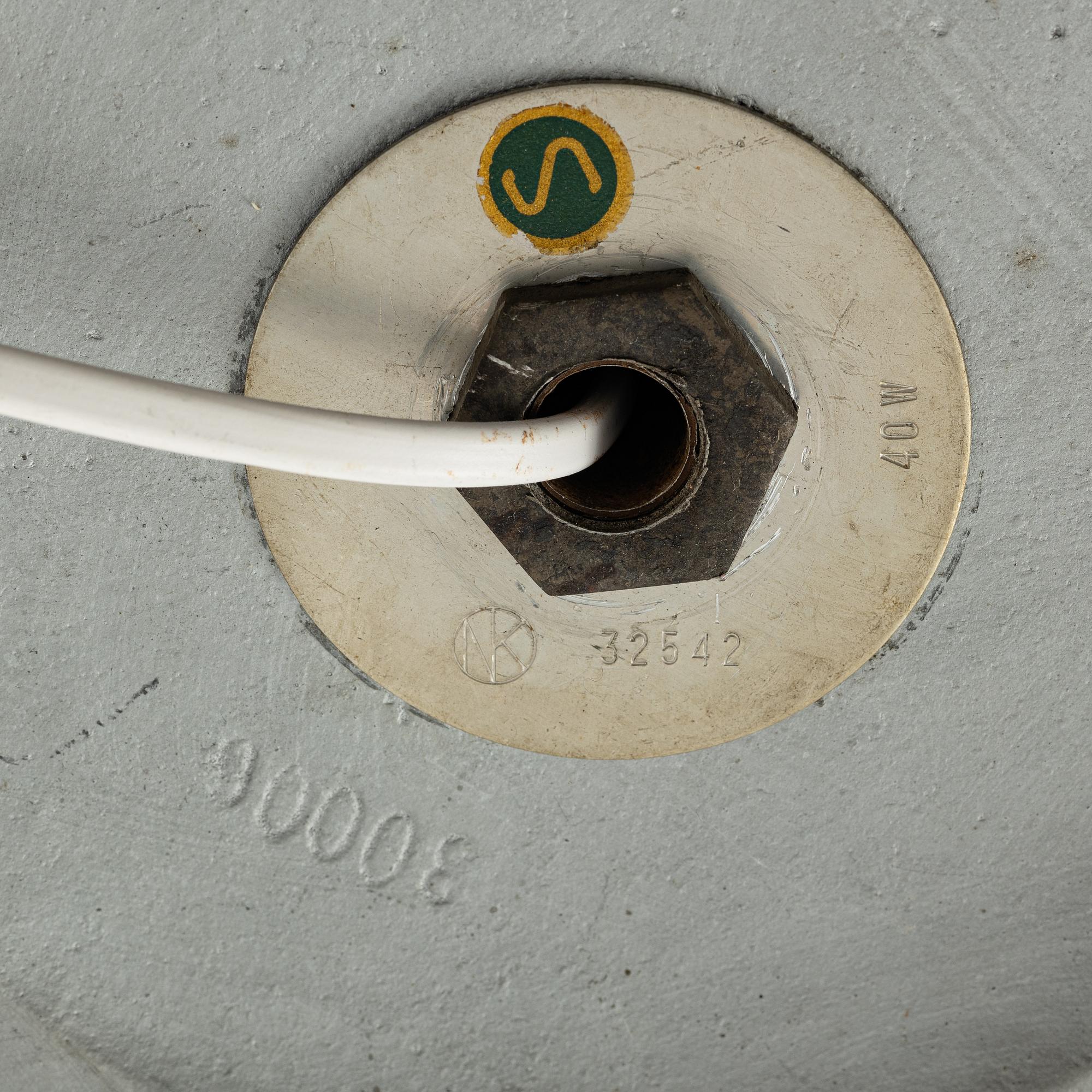 Bertil Brisborg, sannolikt. Golvlampa, Nordiska Kompaniet, 1950-tal.