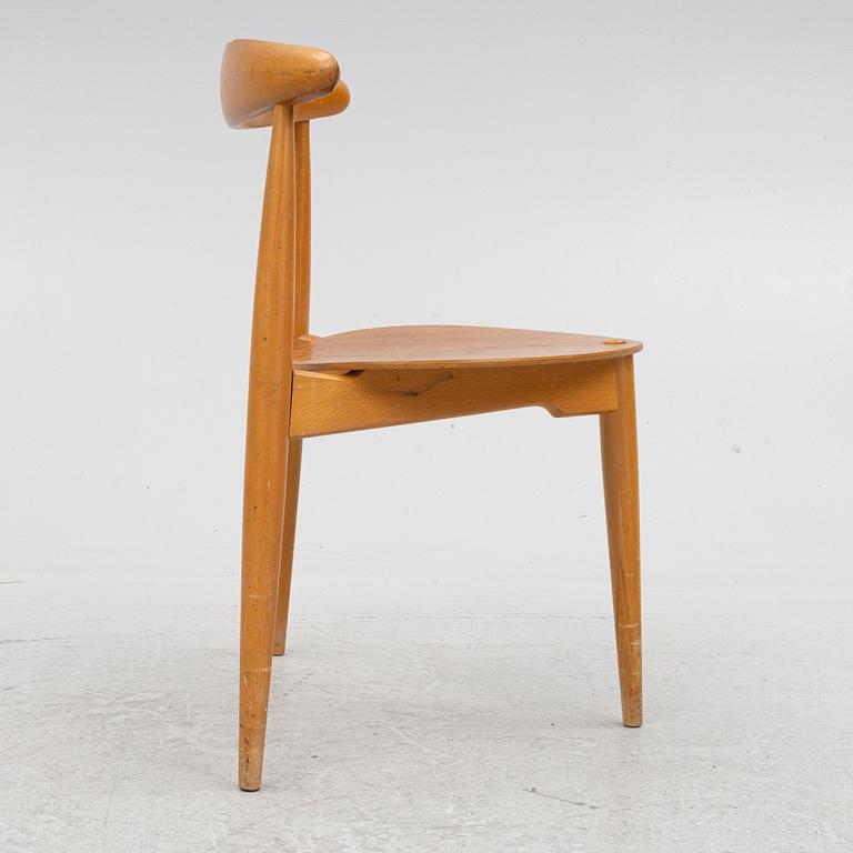 Hans J. Wegner, chair, "Hjertestolen", Fritz Hansen, Denmark, 1950s/60s.