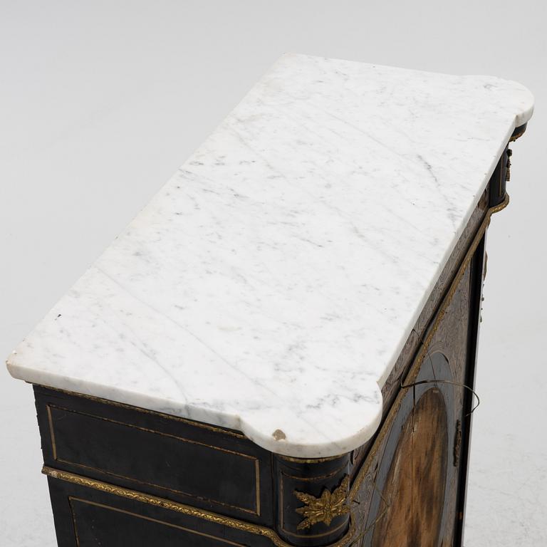 Cabinet, Boulle style, France, late 19th century.