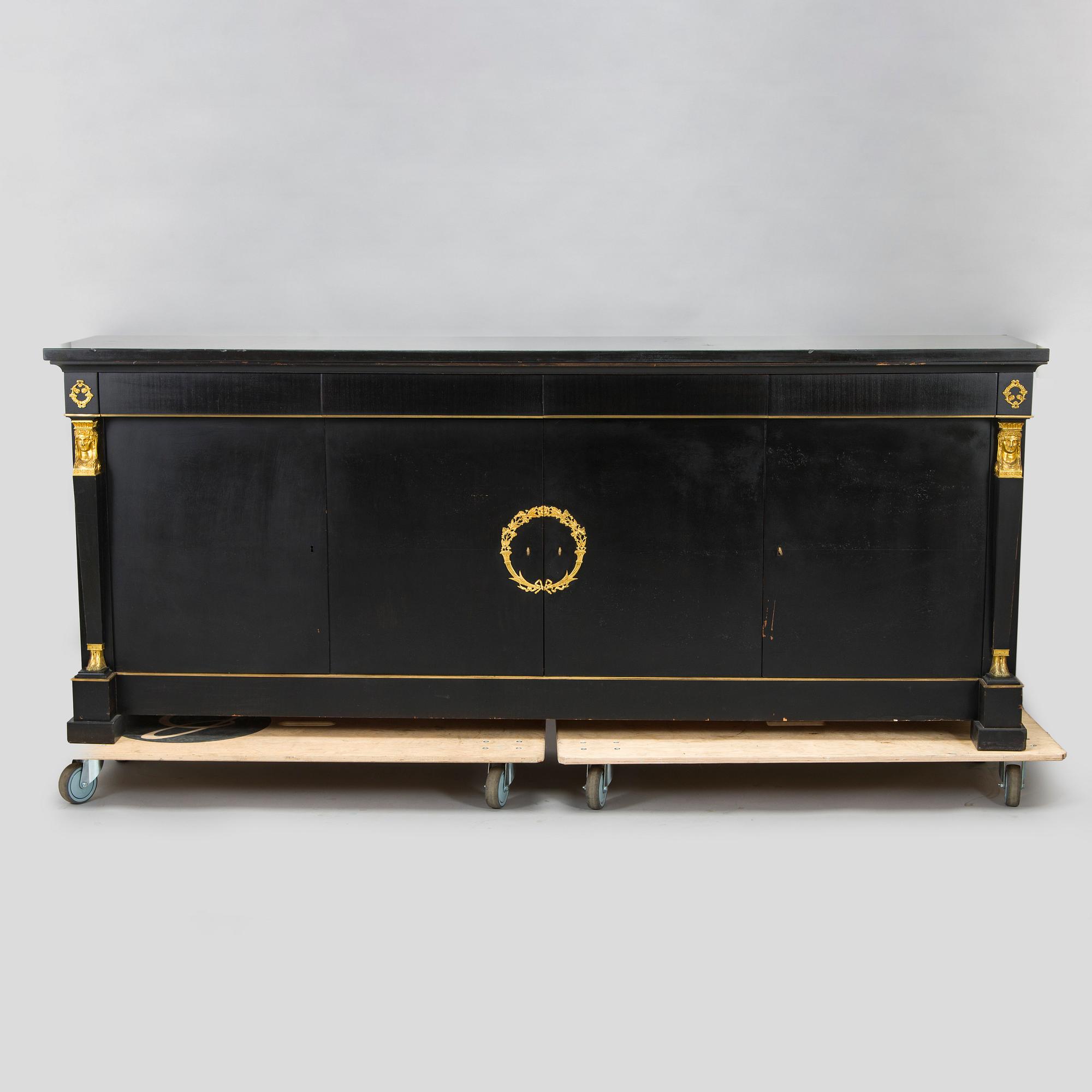 Sideboard / skänk, "Murat", De Coene, empire-stil, 1900-talets senare del.