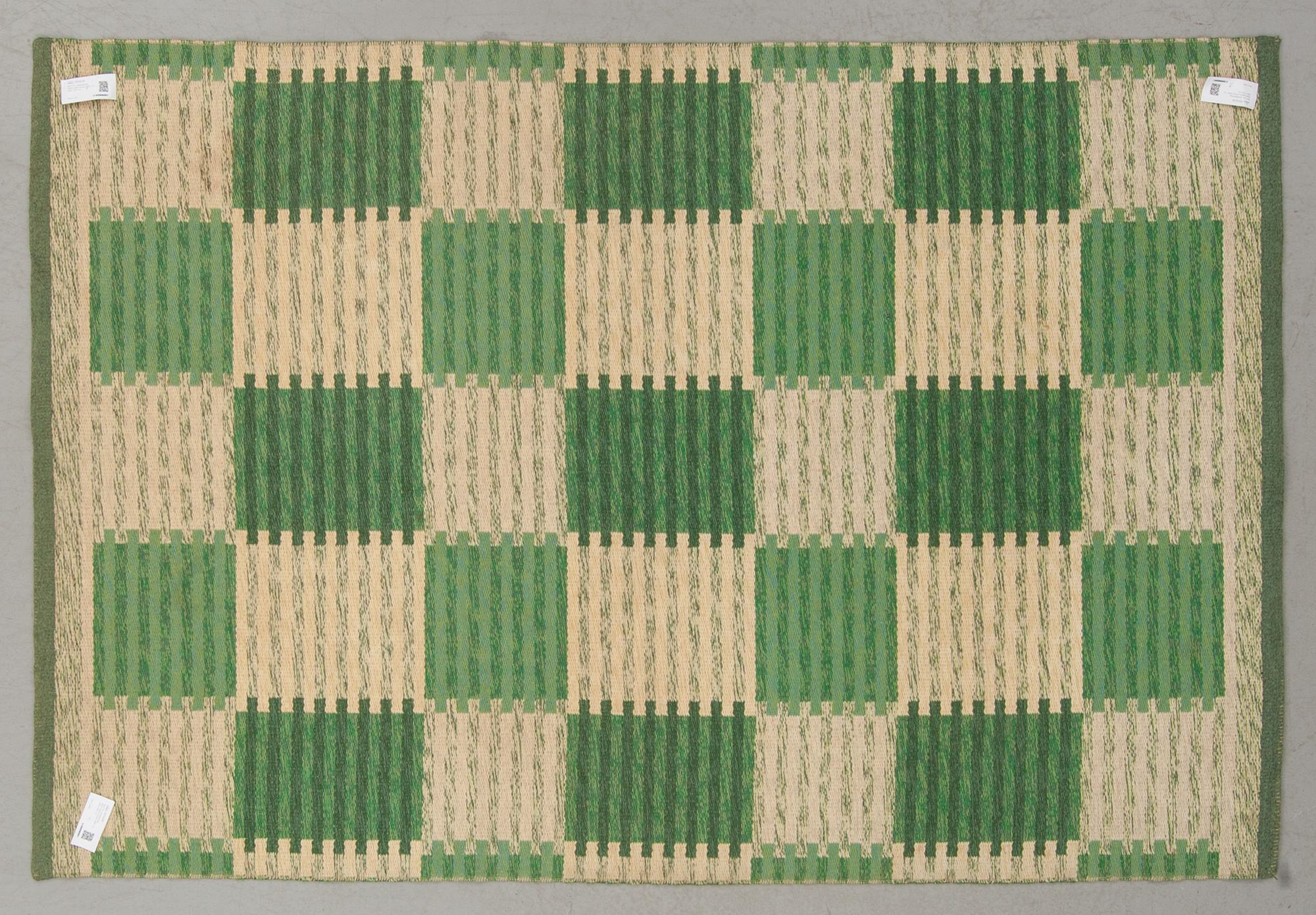 MATTA, dubbelsidig, 1900-talets andra hälft. Ca 236 x 160 cm.