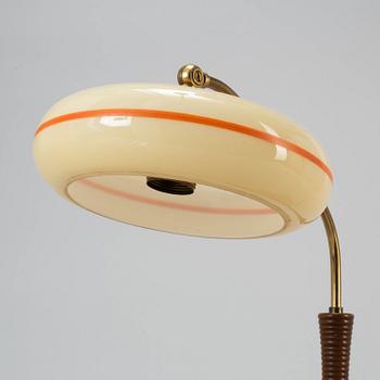 A 1930's art déco table light.