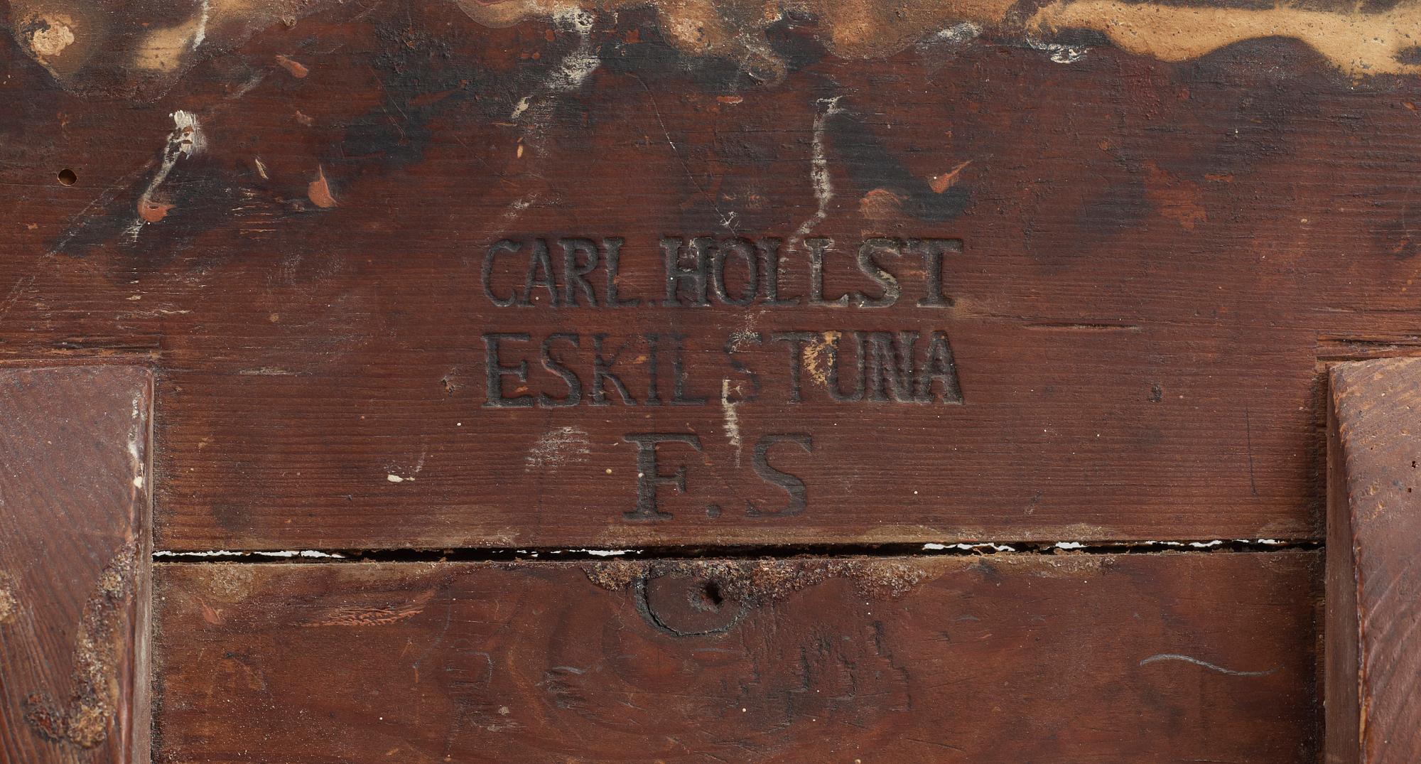 FÄLLBORD, Carl Hollst Eskilstuna(mästare 1787-1830).