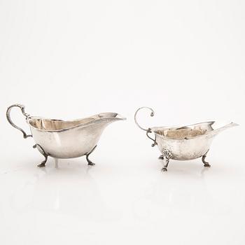 Parti silver, 5 delar, England, London, 1900-tal.