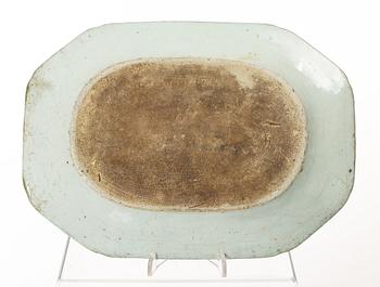 Parti kompaniporslin, 8 delar, Qingdynastin, Kina, 1700/1800-tal.