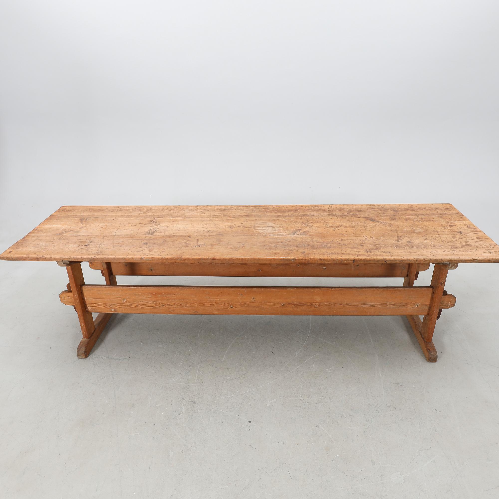 Bockbord omkring 1900.