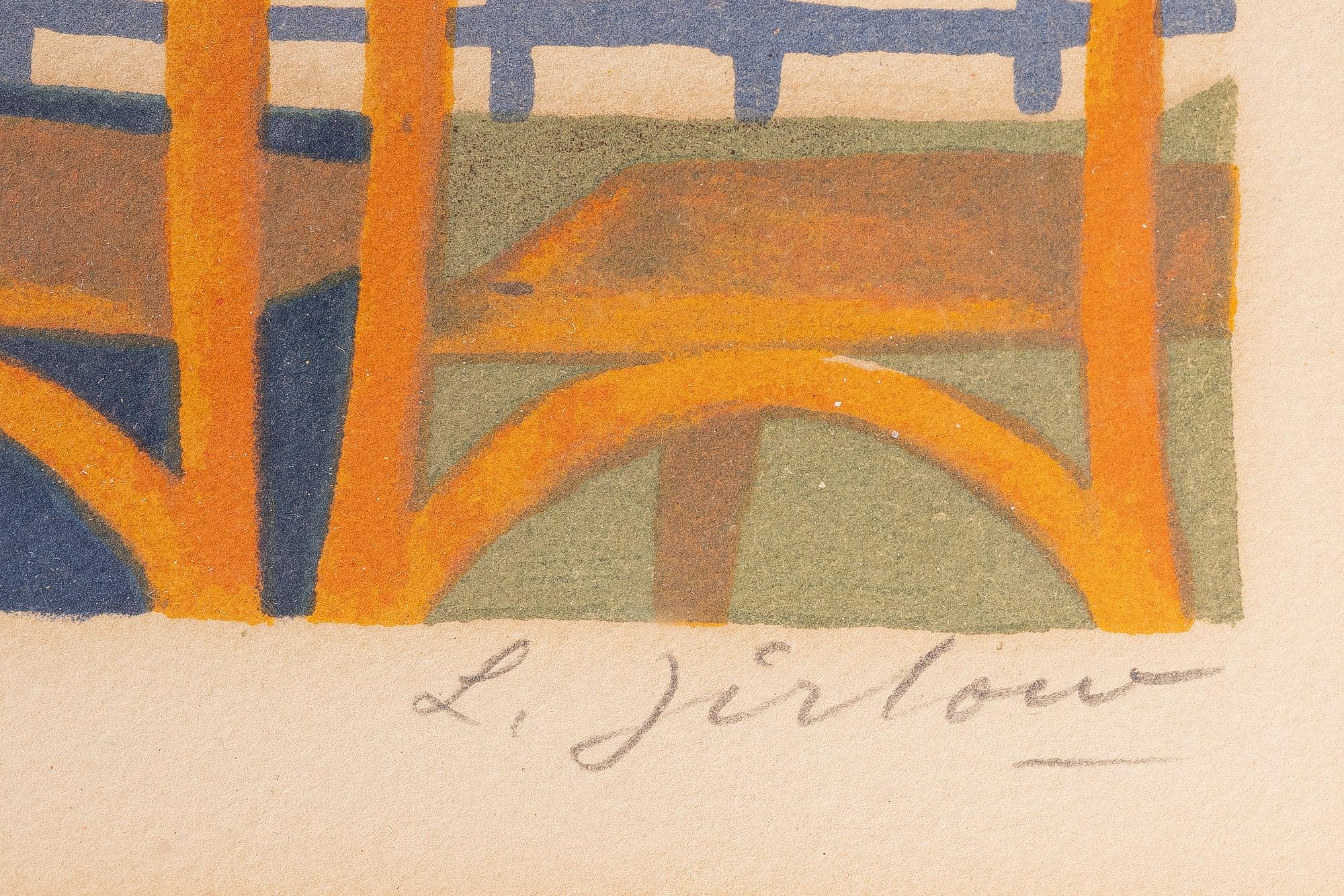 Lennart Jirlow, "Restauranginteriör".